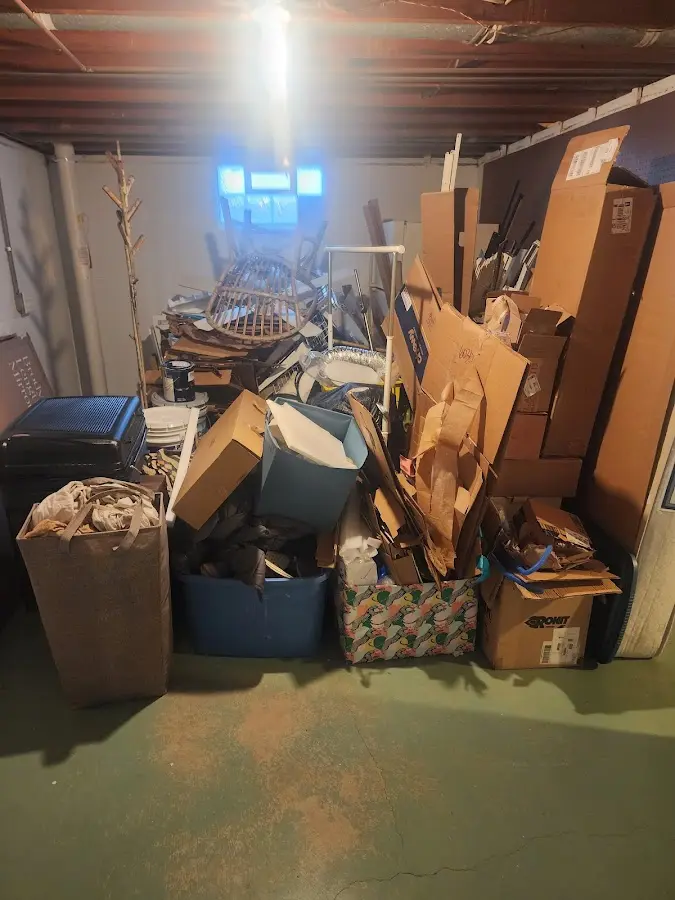 Roll-off dumpster container at job site for 2 Yard Dumpster Rental in Coachella